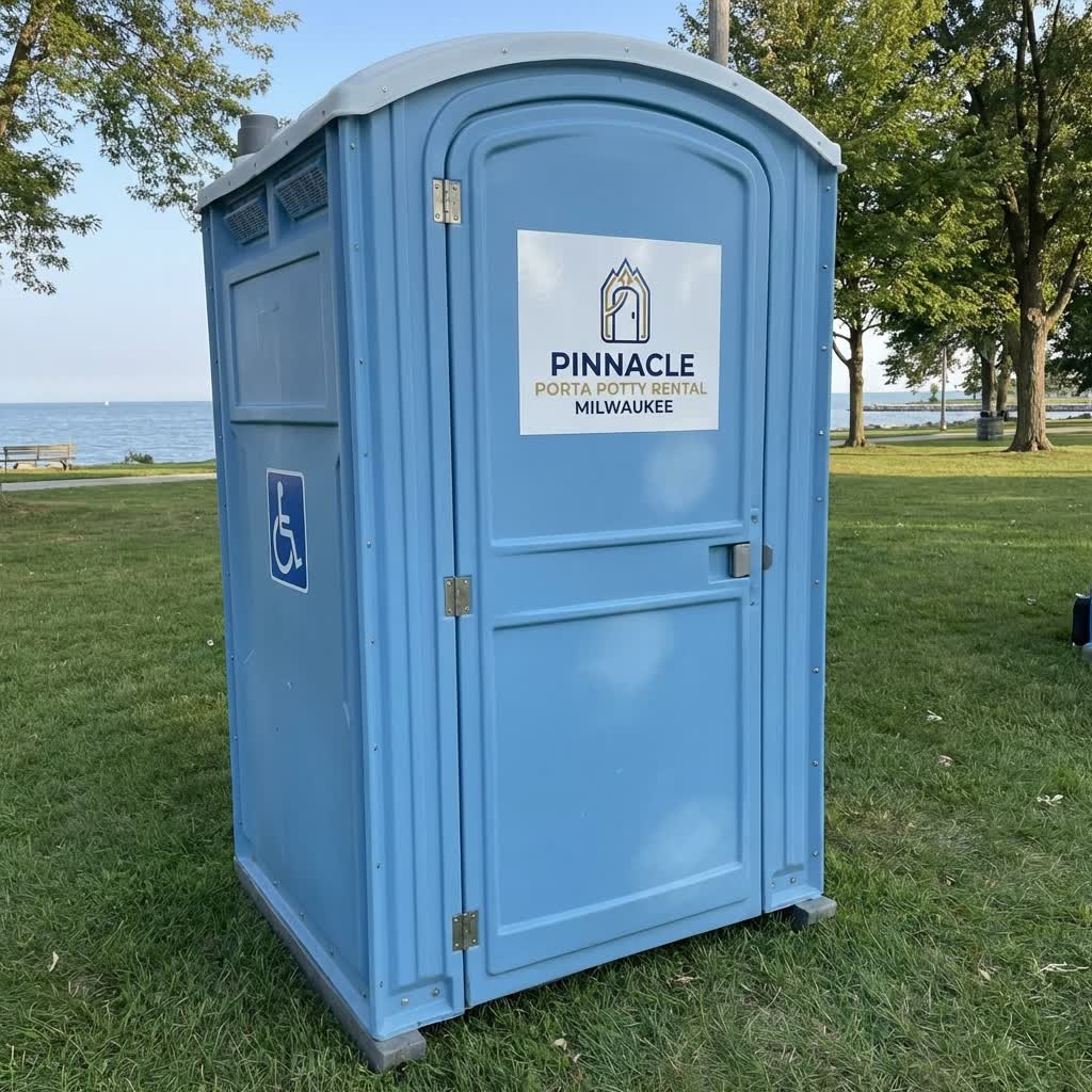 ADA-Compliant Unit by Pinnacle Porta Potty Rental Milwaukee